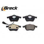 BRECK Bremsbelagsatz, Scheibenbremse